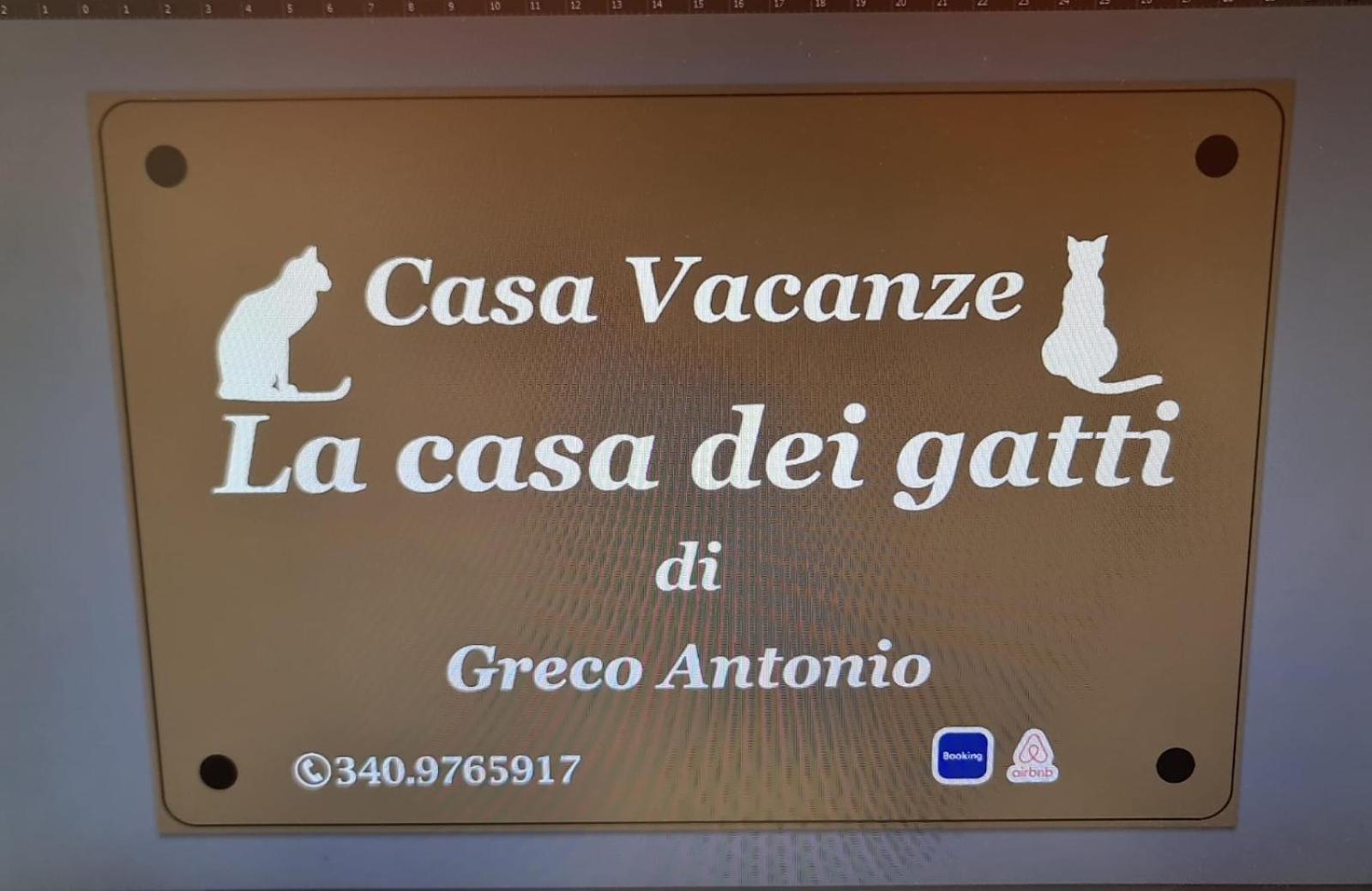 La Casa Dei Gatti Leilighet Syracuse Eksteriør bilde